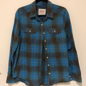 Plaid Blue Long sleeve